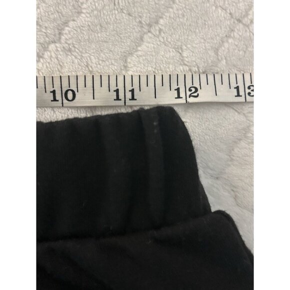 Lazy Sunday Black Cargo Jogger Sweatpants Women XS Drawstring Waist Comfort - Picture 6 of 7